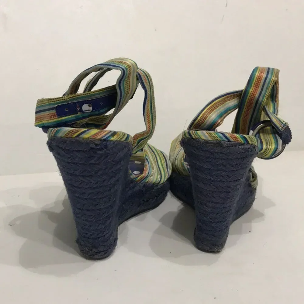 BETSEYVILLE ESPADRILLE SANDALS‎ SIZE 6